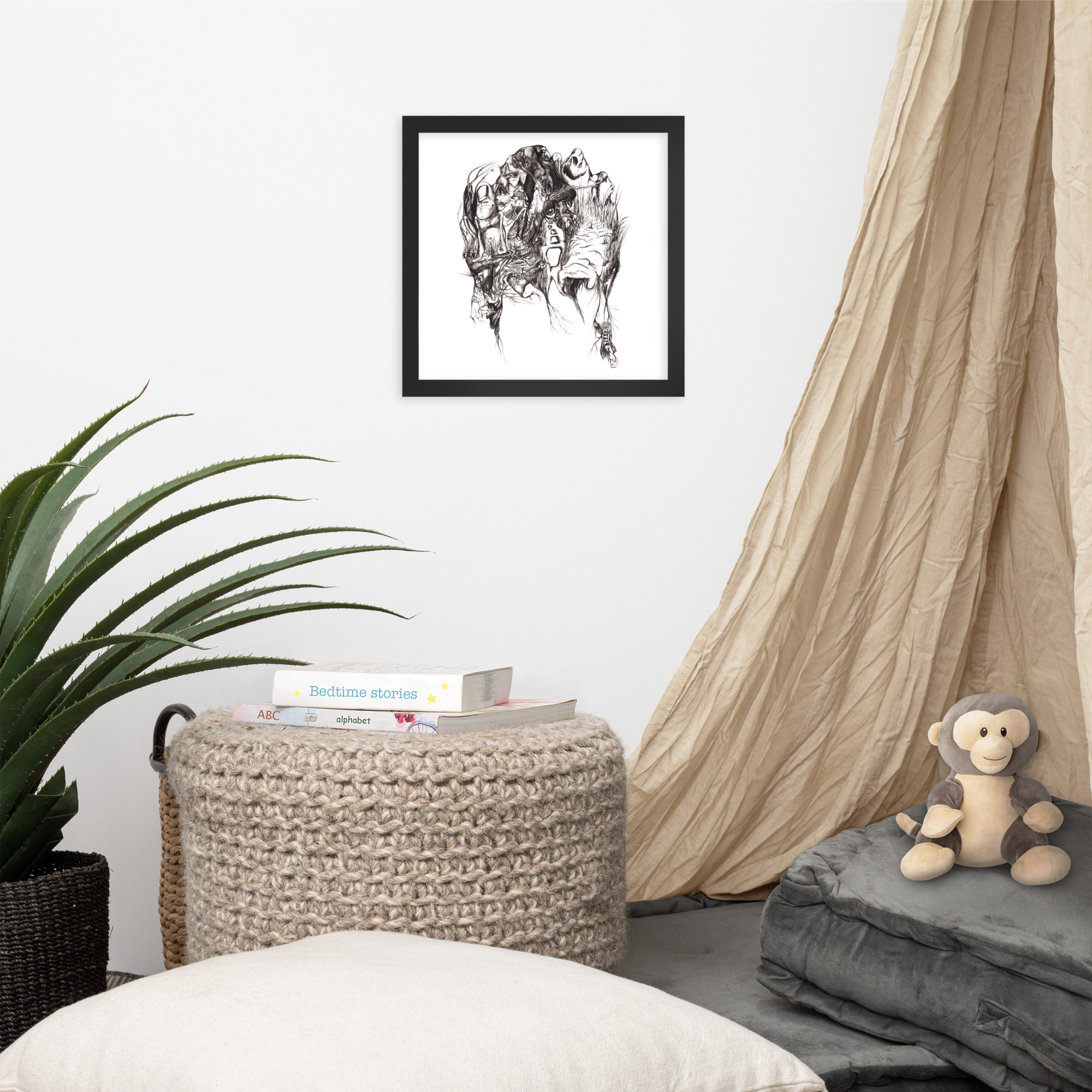 'Into' Framed poster - Image 6