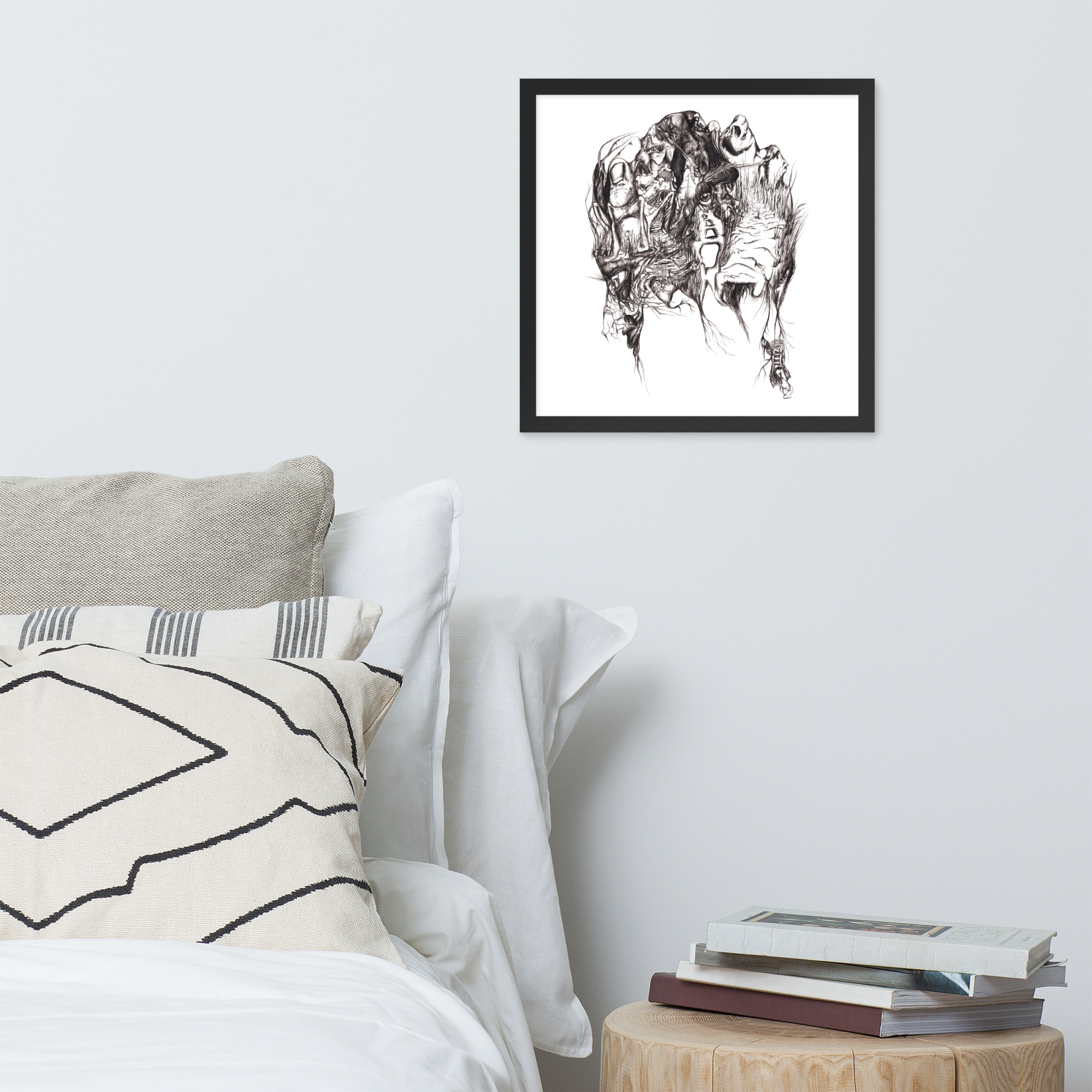 'Into' Framed poster - Image 7
