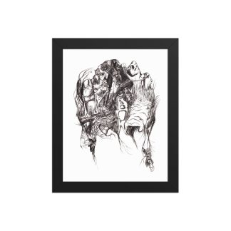 'Into' Framed poster
