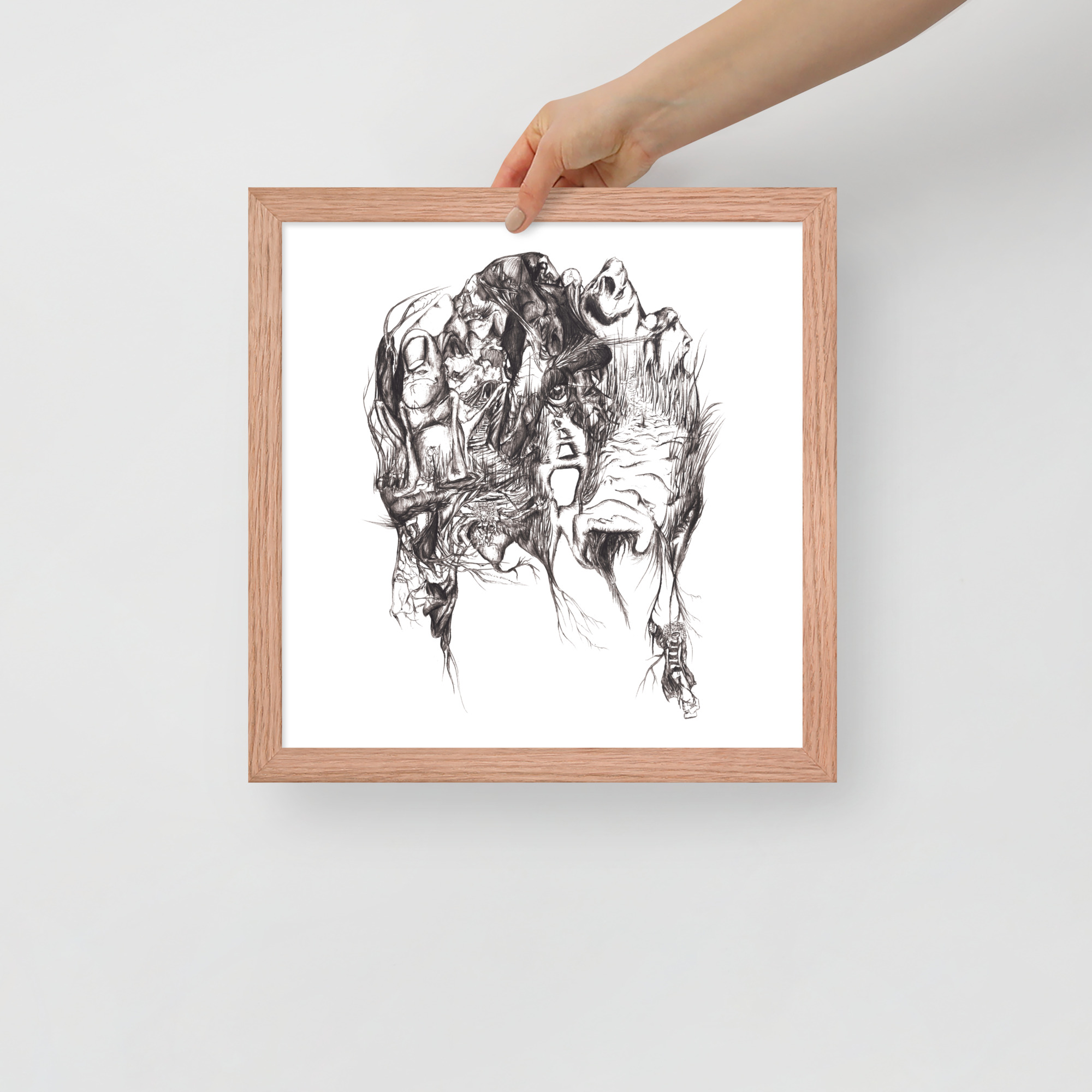 'Into' Framed poster - Image 10
