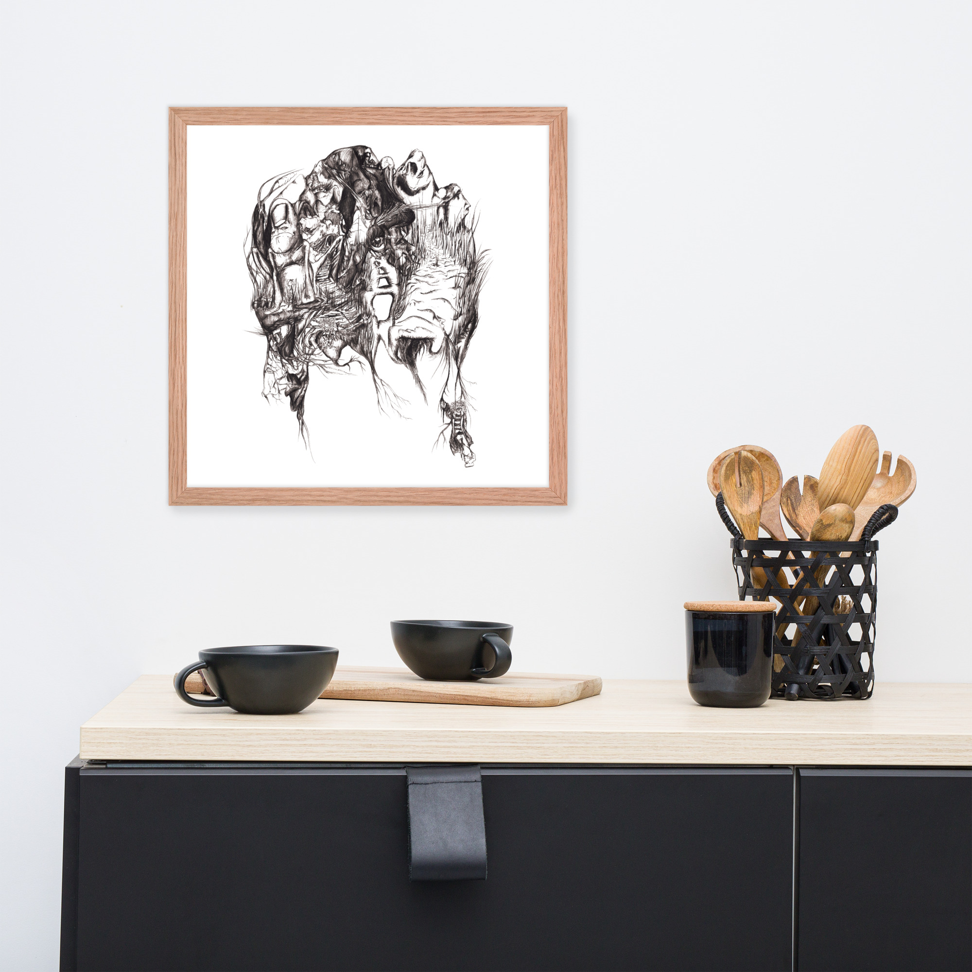 'Into' Framed poster - Image 8