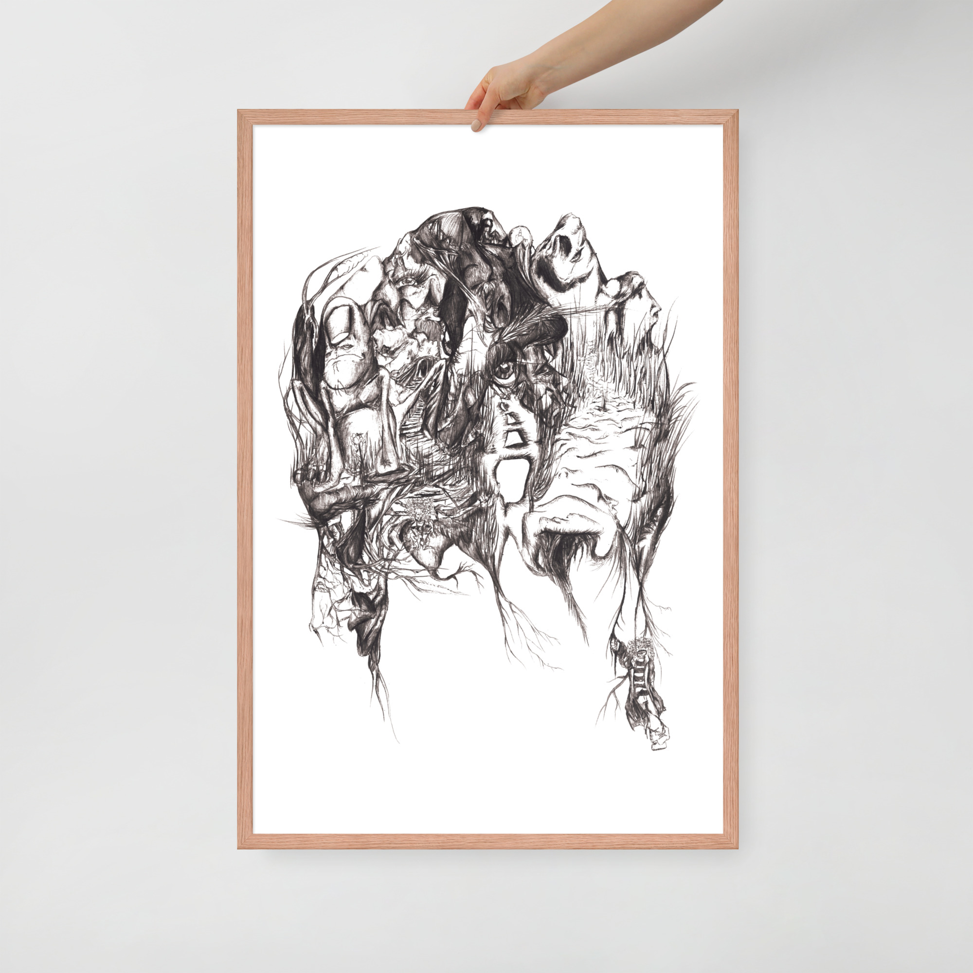 'Into' Framed poster - Image 11