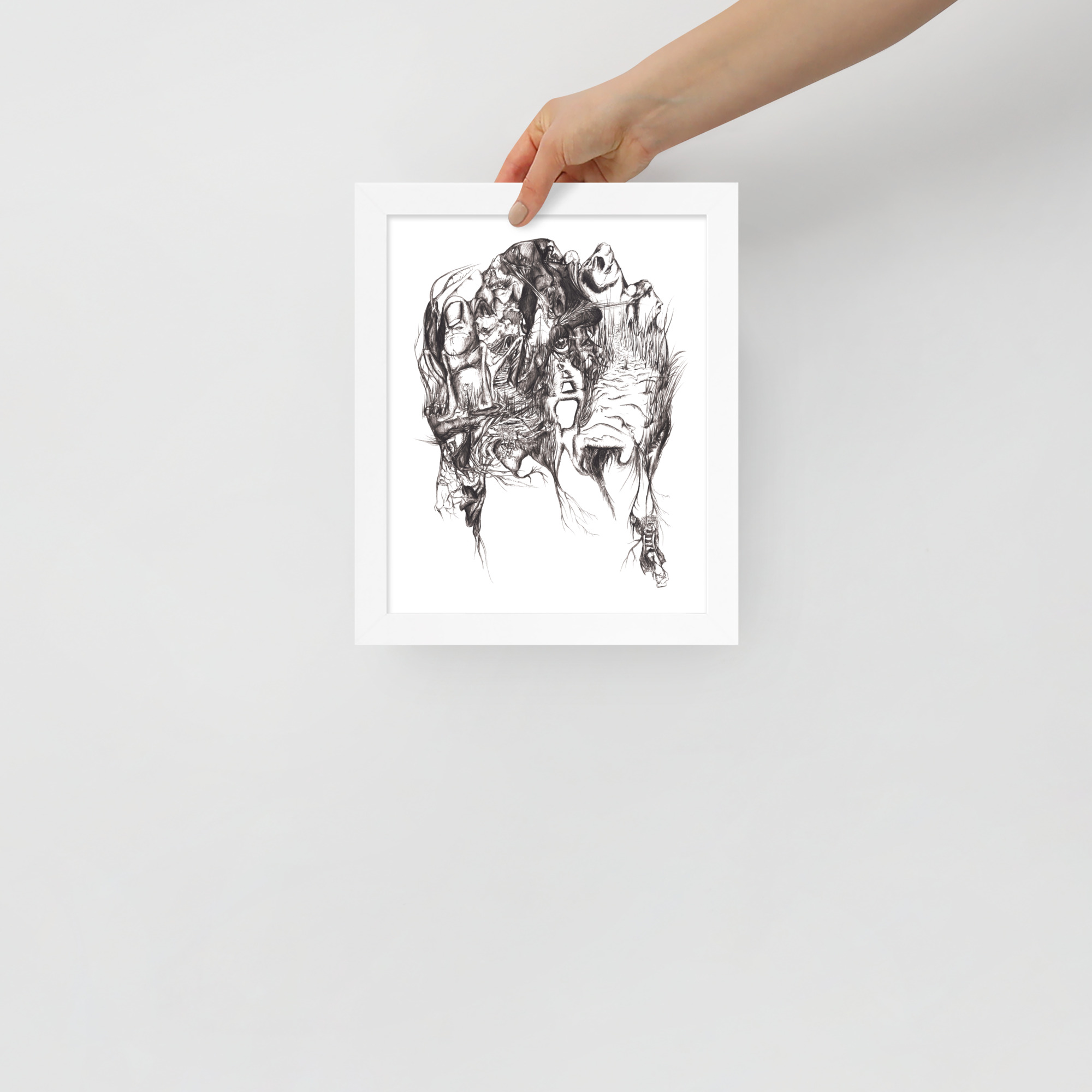 'Into' Framed poster - Image 9