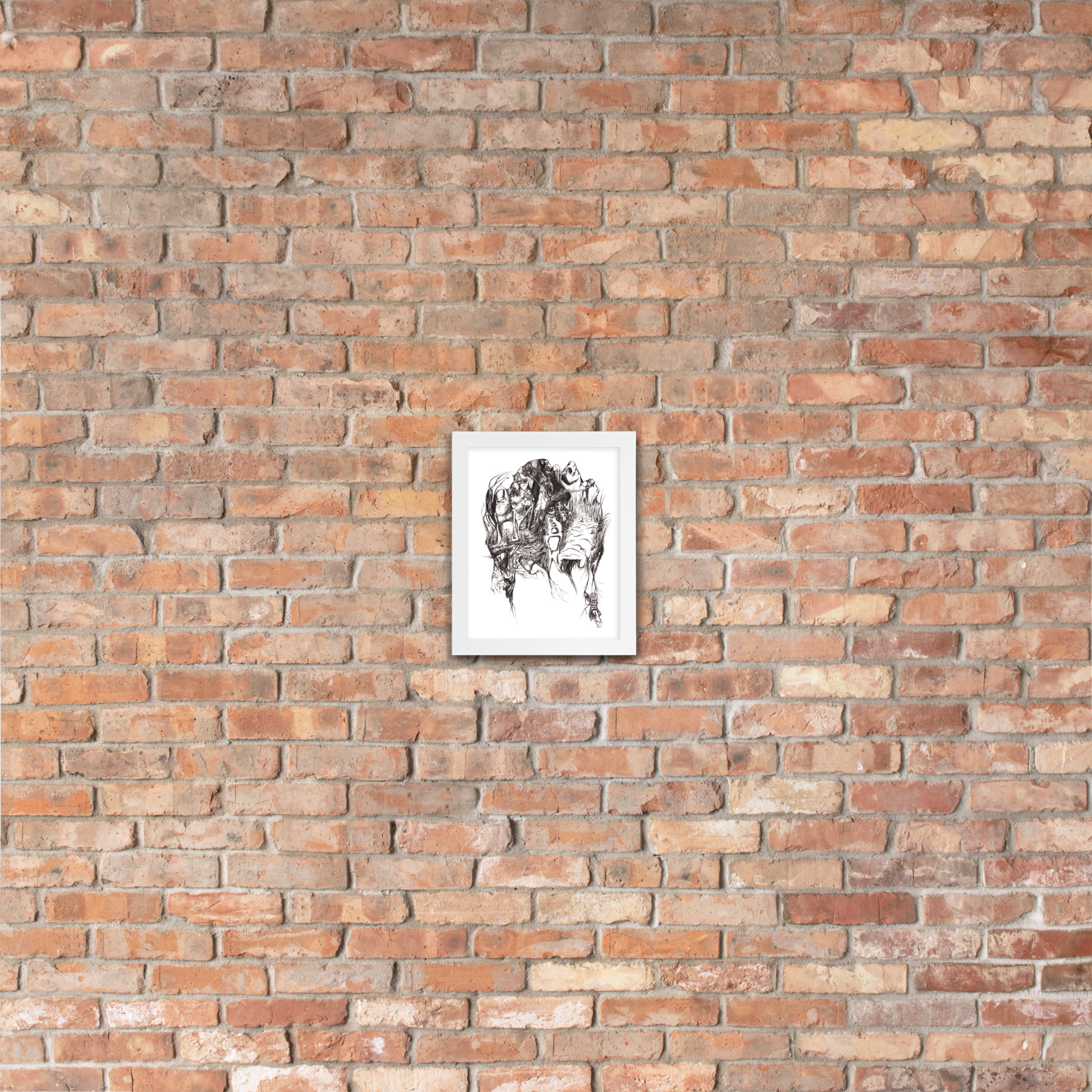 'Into' Framed poster - Image 4