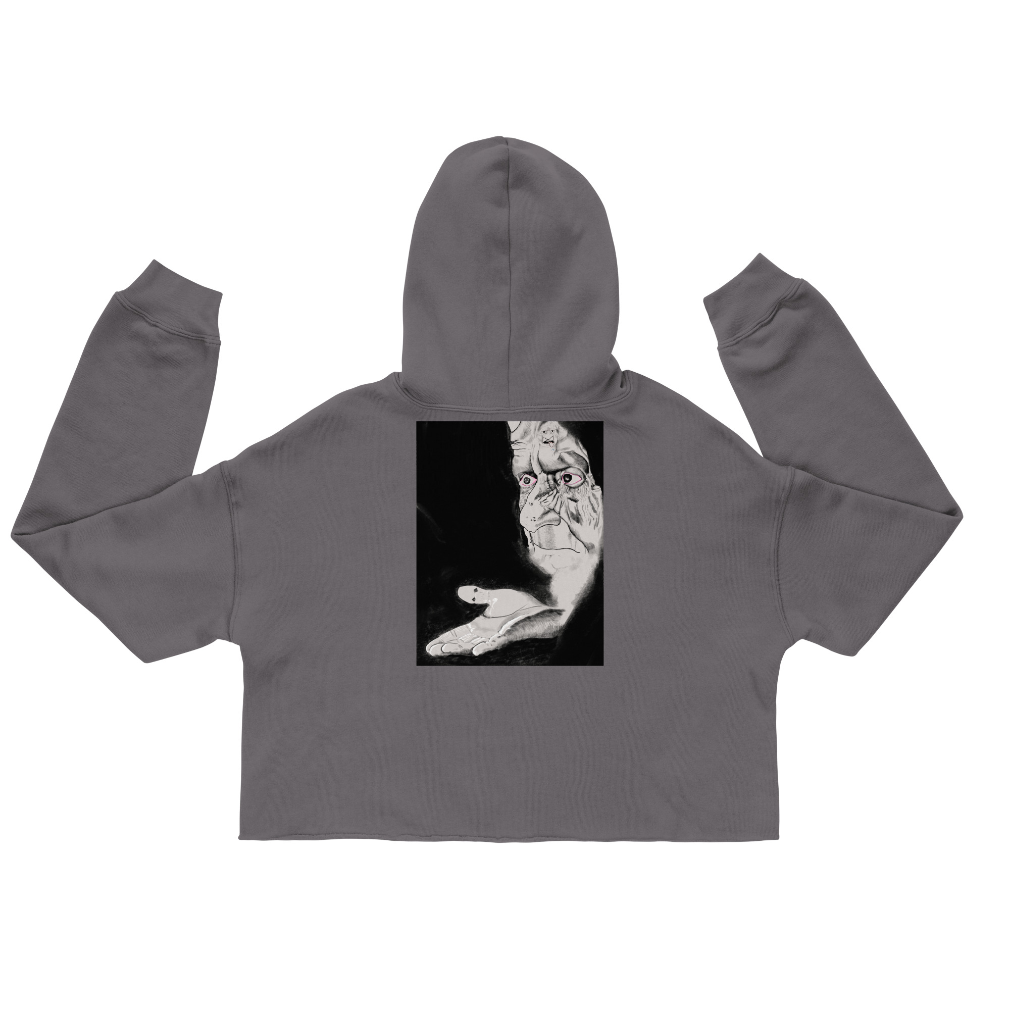 'Breath' LIMITED RELEASE Crop Hoodie - Image 6