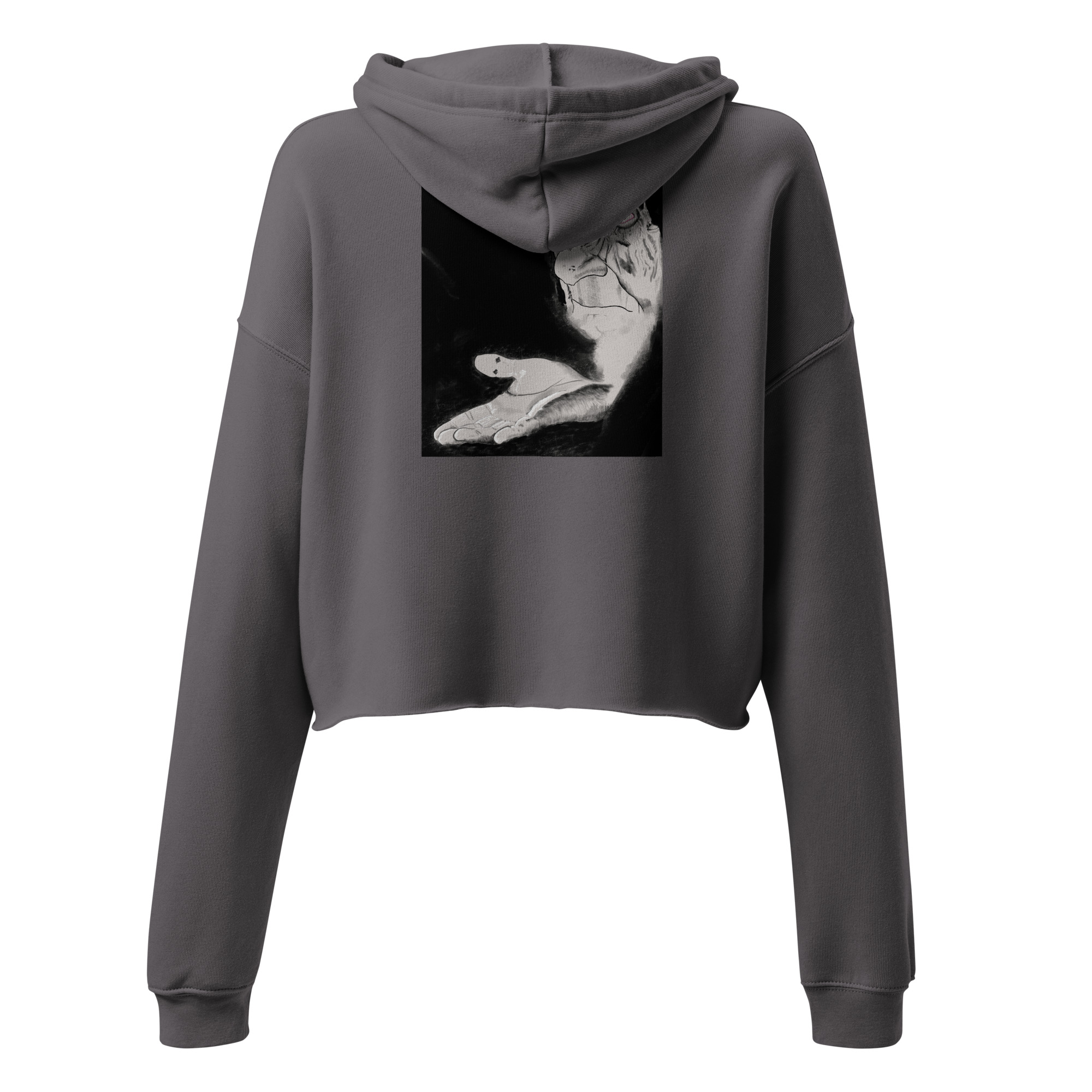 'Breath' LIMITED RELEASE Crop Hoodie - Image 2